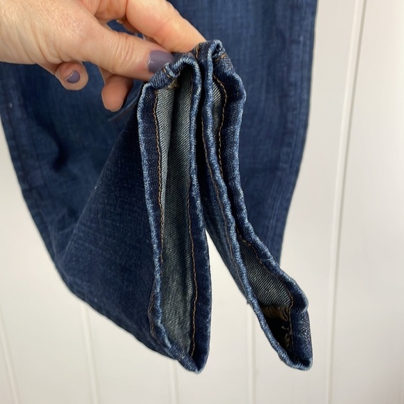 J Brand Mid Rise Rails Straight Leg Jean Women's 30 Ankle Distressed Norfolk - Picture 7 of 16